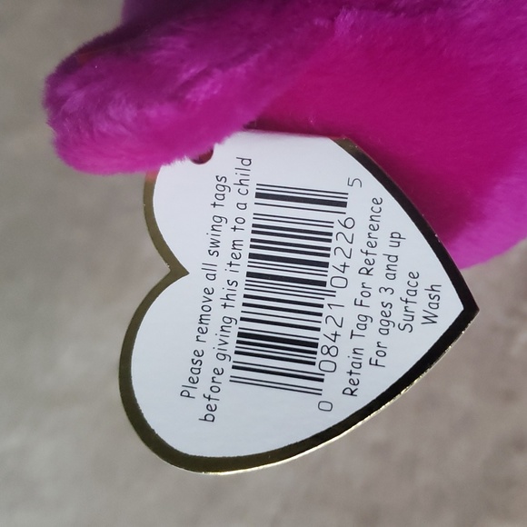 Millennium 🐻 Ty Beanie Baby Bear 🐻Plush Gift Kids Toy Rare Collectible, NWT - Picture 5 of 12